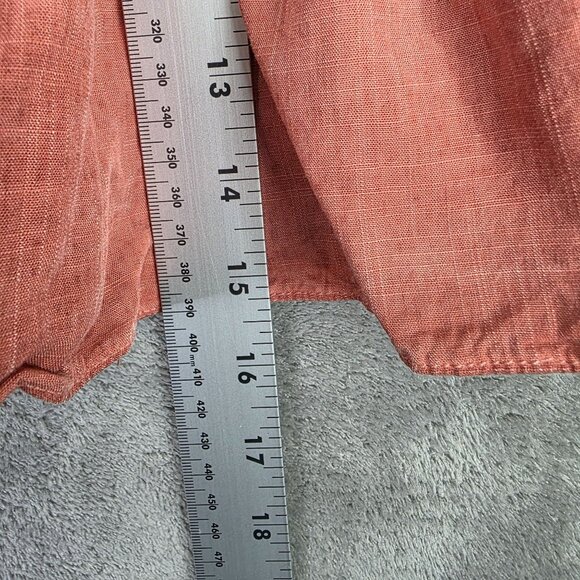 Womens Umgee Rose Pink Tiered Ruffle Mini Skirt 100% Rayon Elastic Waist Size S - Picture 7 of 8